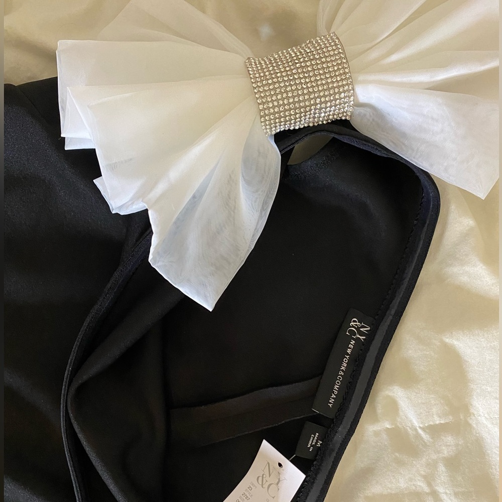 New York & Co Black Cocktail Dress NWT - Picture 5 of 6